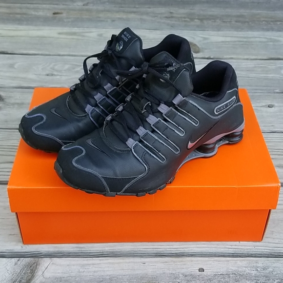 nike men's shox nz running shoes